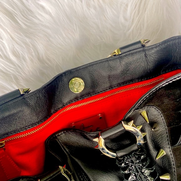 Christian Louboutin Talita Spikes Embellishments Large Tote Bag - Picture 11 of 16